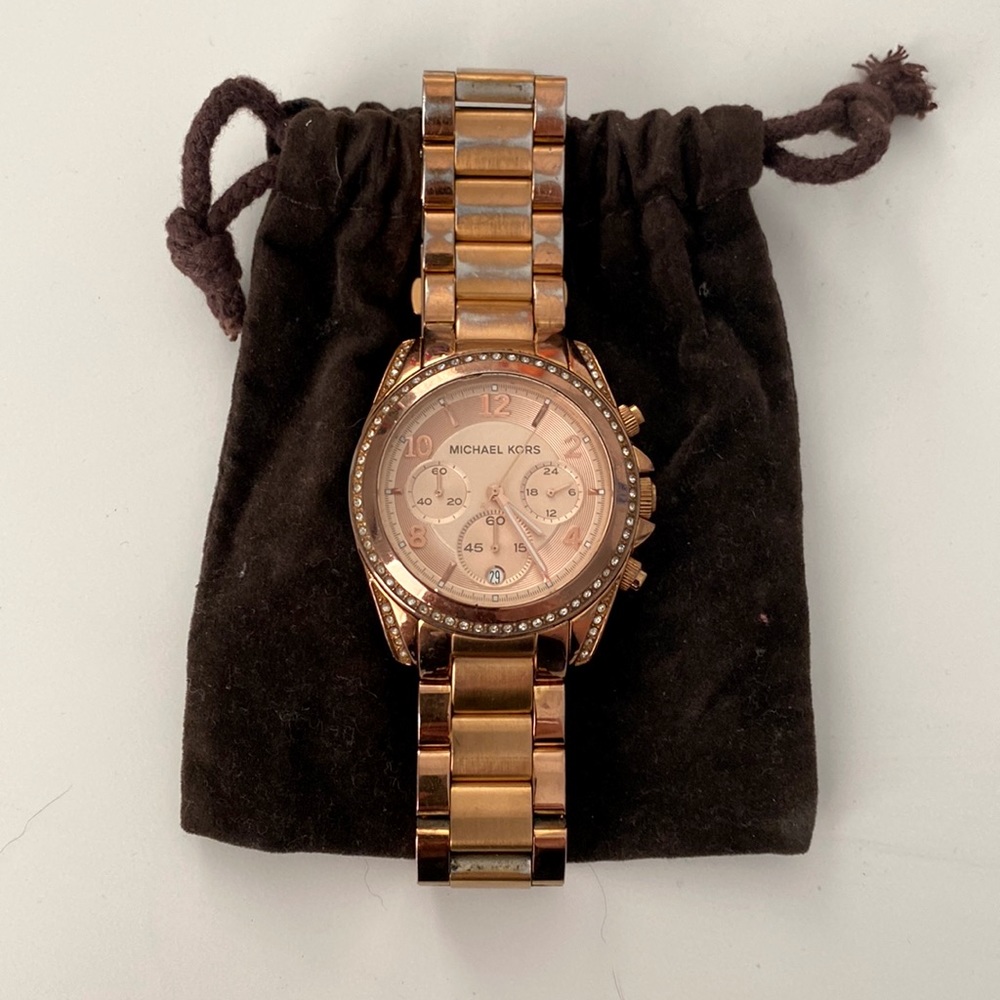Michael Kors Rose Gold Watch